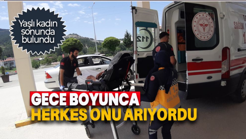 BOLU'DA KAYBOLAN YAŞLI KADIN BAKIN NEREDE BULUNDU?