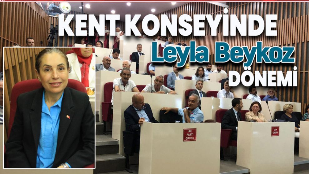 KENT KONSEYİNDE YENİ BAŞKAN LEYLA BEYKOZ OLDU