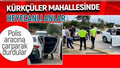 BOLU'DA POLİS İLE ŞÜPHELİ KOVALAMACISI HEYECANLI ANLAR YAŞATTI