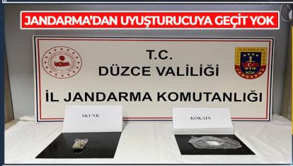 JANDARMA'DAN UYUŞTURUCUYA GEÇİT YOK