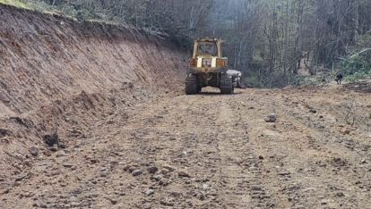 YANGINLARA ERKEN MÜDAHALE İÇİN 12 KİLOMETRELİK ORMAN YOLU AÇILDI