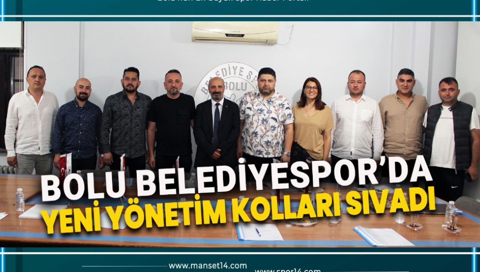 BOLU BELEDİYESPOR'DA YENİ DÖNEM BAŞLIYOR