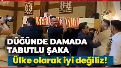 DÜĞÜNDE GÜLDÜREN, AYNI ZAMANDA DÜŞÜNDÜREN ŞAKA