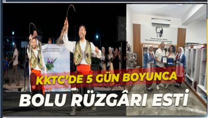 KKTC'DE 5 GÜN BOYUNCA BOLU RÜZGÂRI ESTİ