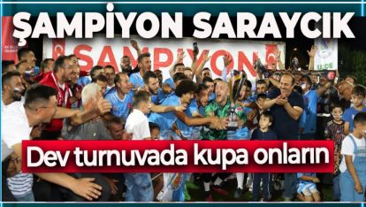 KÖYLER TURNUVASINDA ŞAMPİYON SARAYCIK KÖYÜ OLDU