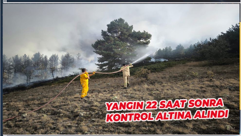 YANGIN 22 SAAT SONRA KONTROL ALTINA ALINDI