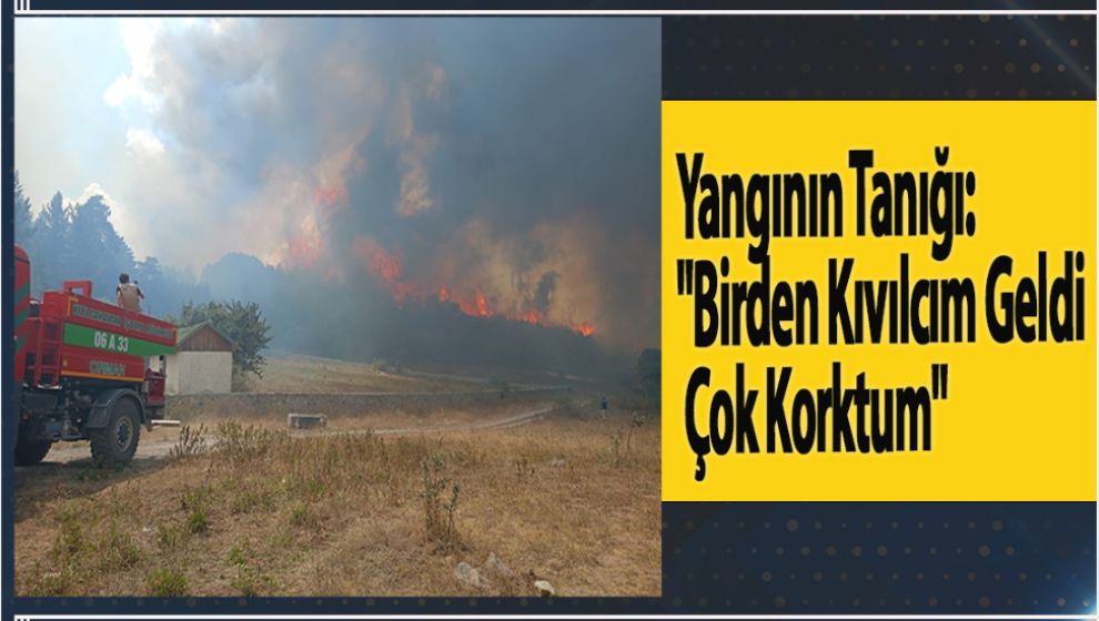 YANGININ TANIĞI: 