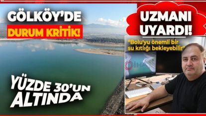 ŞAKA DEĞİL! UZMANI UYARDI "BOLU'YU ÖNEMLİ BİR SU KITLIĞI BEKLEYEBİLİR"