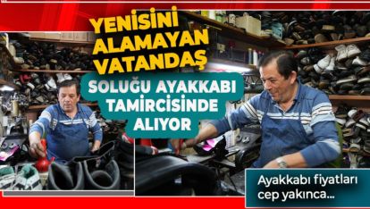 ARTAN FİYATLAR KUNDURA TAMİRCİLERİNE YARADI