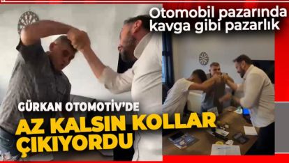 OTOMOBİL PAZARINDA KAVGA GİBİ PAZARLIK