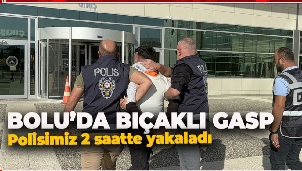 BUNLARIDA GÖRMEYE BAŞLADIK. BOLU'DA BIÇAKLA GASP!