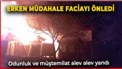 BOLU'DA ERKEN MÜDAHALE FACİAYI ÖNLEDİ