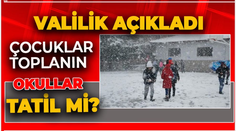 SON DAKİKA.. VALİLİK KARARI AÇIKLADI