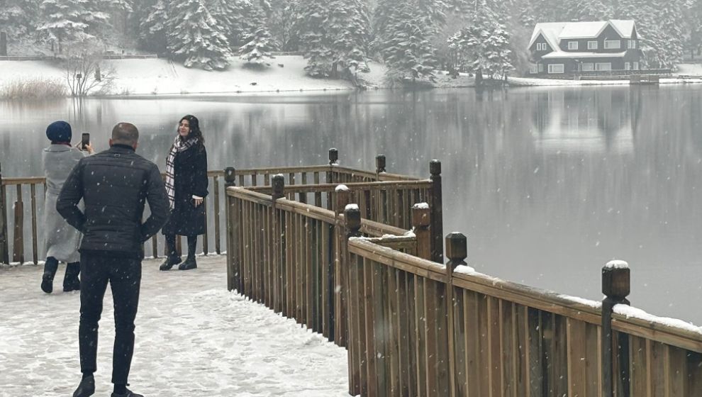 BOLU'NUN İNCİSİ BEYAZA BÜRÜNDÜ