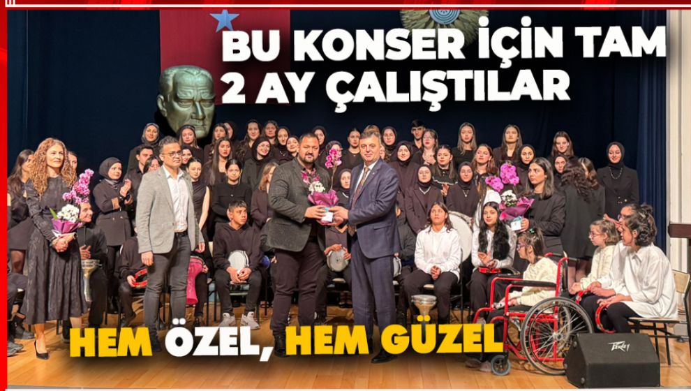 ÖZEL ÖĞRENCİLERDEN ÖZEL KONSER