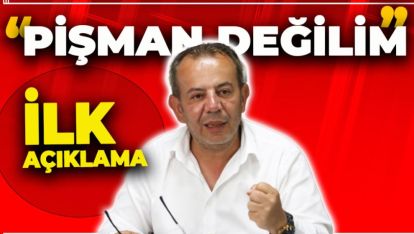 BAŞKAN ÖZCAN AÇILAN SORUŞTURMA İLE İLGİLİ KONUŞTU "PİŞMAN DEĞİLİM"