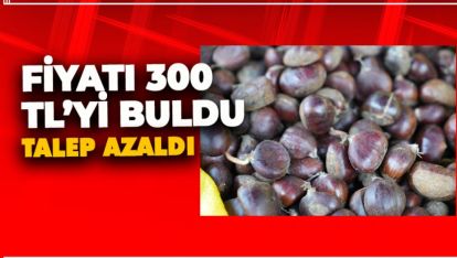 KİLOSU 300 TL OLUNCA RAĞBET AZALDI