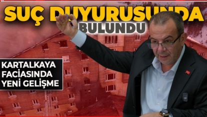 TANJU ÖZCAN OTEL YANGININA İLİŞKİN SAVCILIĞA SUÇ DUYURUSUNDA BULUNDU