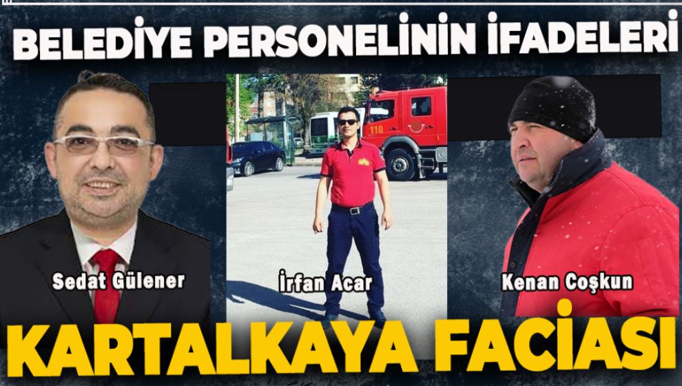 GÜLENER, COŞKUN VE ACAR'IN İFADELERİ ORTAYA ÇIKTI