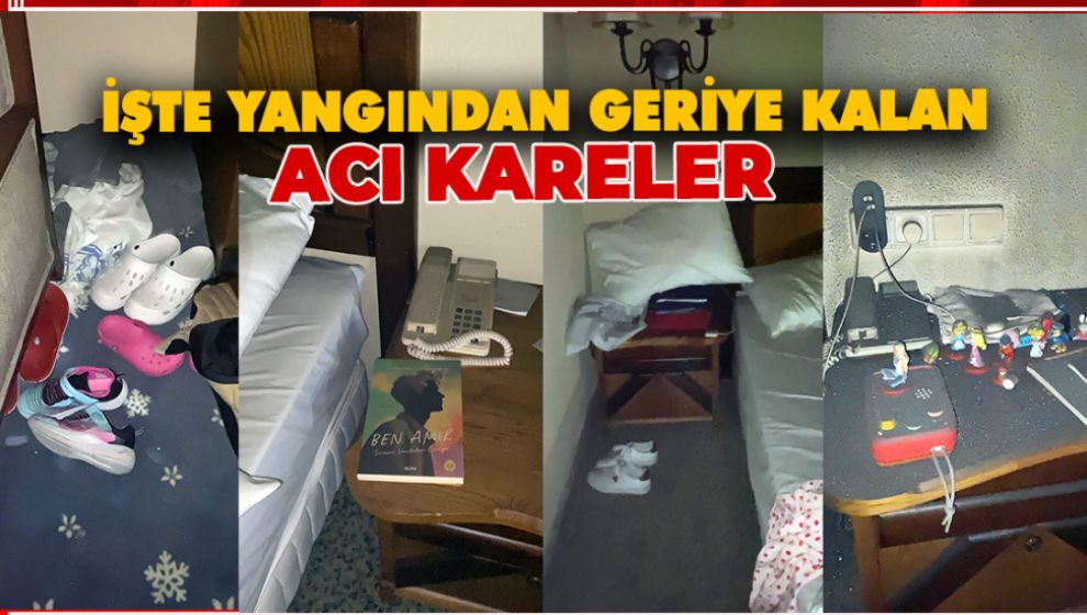 İŞTE YANAN OTELİN YANGIN MERDİVENLERİ VE ODALARI