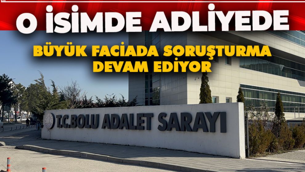 O ŞİRKETİN YETKİLİSİDE ADLİYEDE